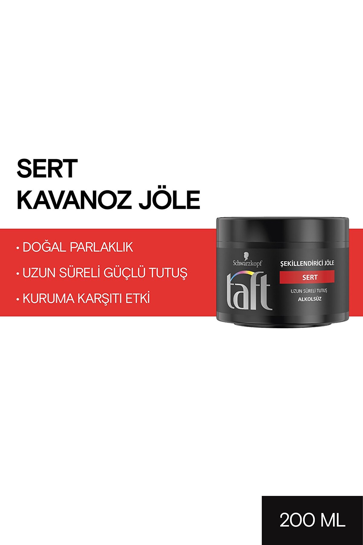 Taft Kavanoz Jöle Sert 200 ml