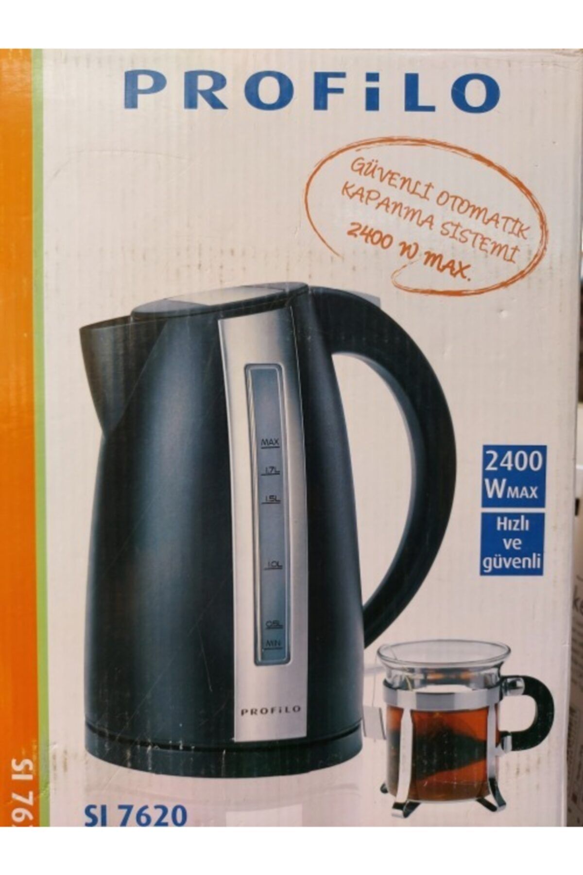 Profilo Sı7620 Siyah Ketıl