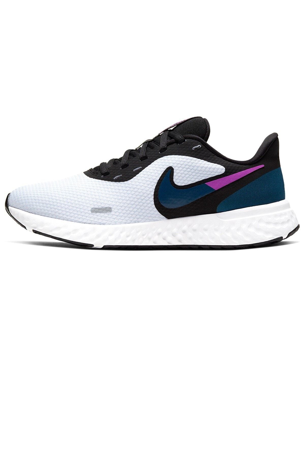 Nike Beyaz Revolution 5 Koşu Ayakkabısı Bq3207-102