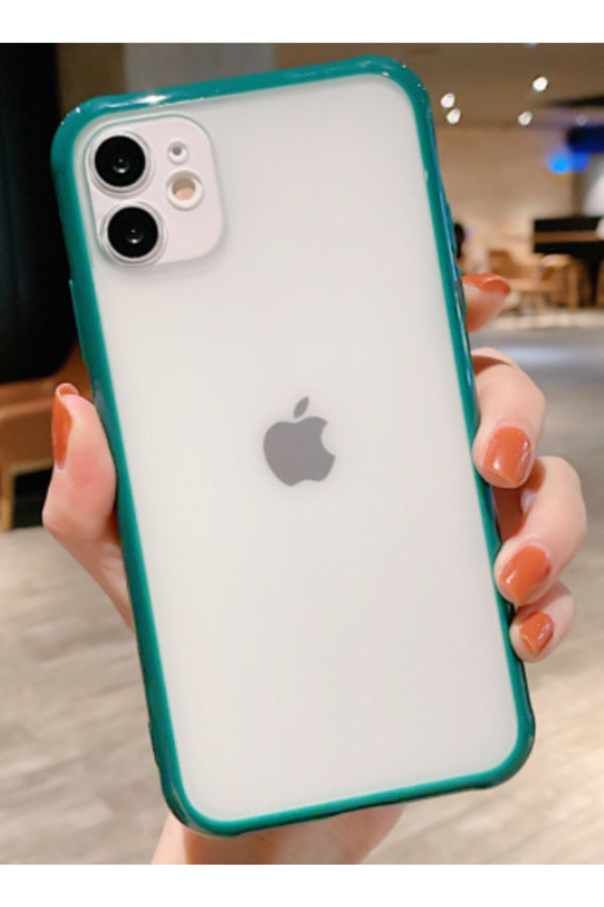 Balsam Apple Iphone 11 Darbeye Dayanıklı Şeffaf Silikon Kılıf