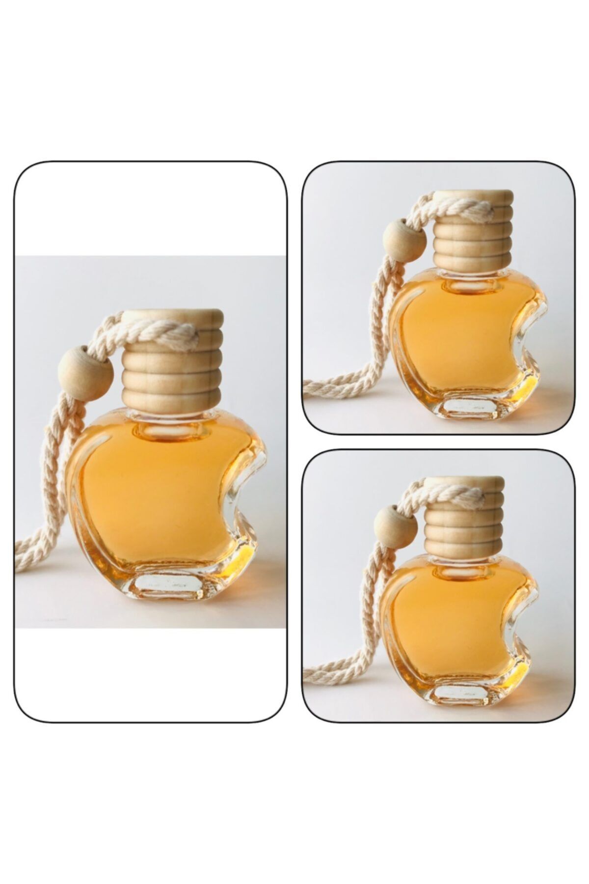 baracco parfüm 3 Adet Rokko Araç Oto Kokusu Araba Parfümü Beyaz Çikolata Vanilya (3x12ml)