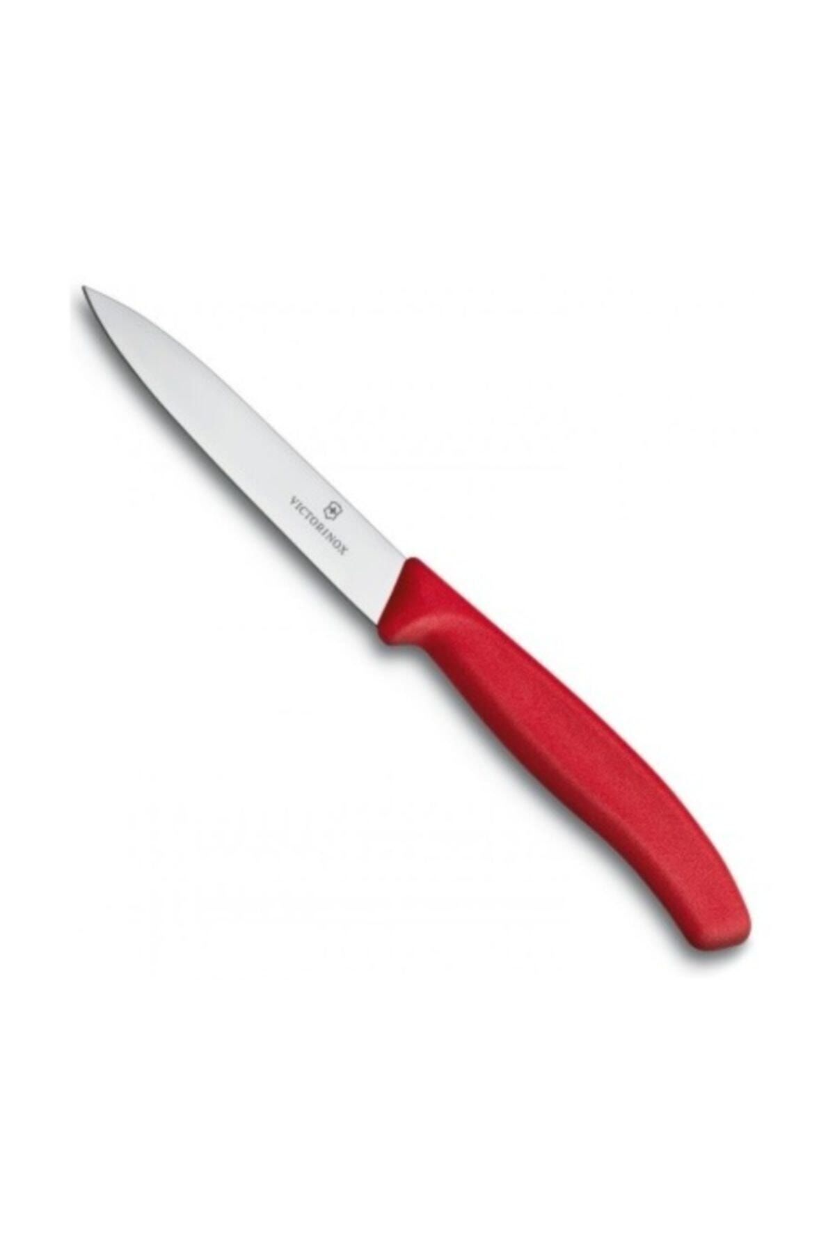 VICTORINOX Soyma Bıçağı 10 Cm Sivri Kırmızı Sc U208097