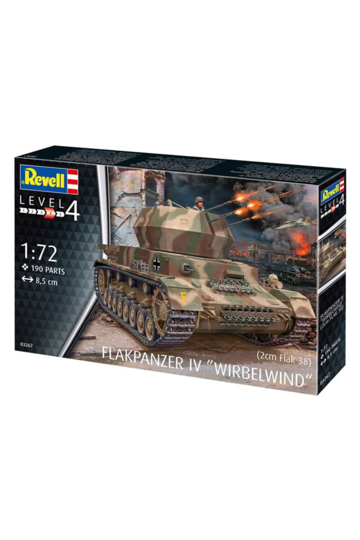 REVELL Maket Flakpanzer Iv Wirbelwind Flak 38 Vso03267