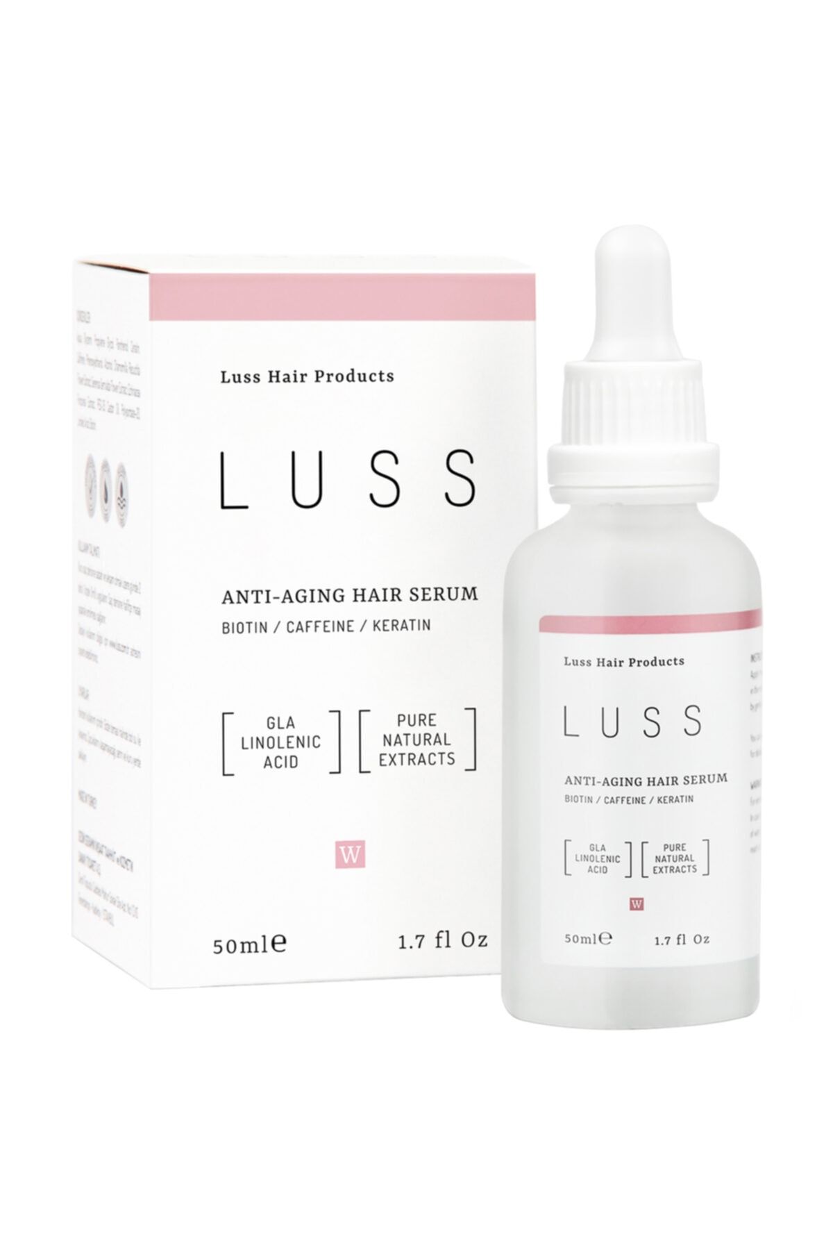 LUSS - Kadın Anti Aging Hair Serum - Saç Yoğunlaştırıcı , Anti Aging , Dökülme Karşıtı