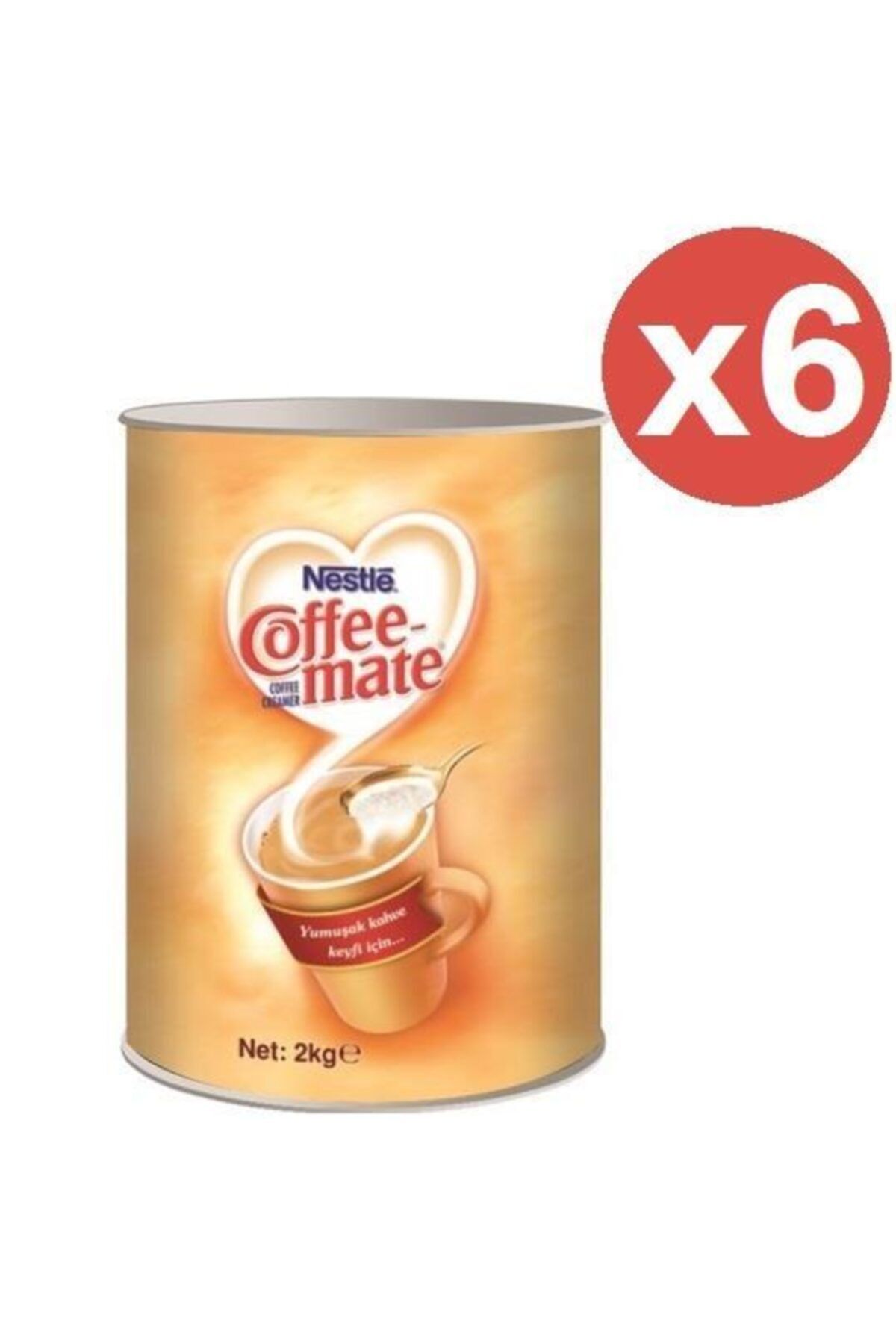 Nestle Coffee Mate Kahve Kreması 2 Kg Teneke X 6 Adet (koli)