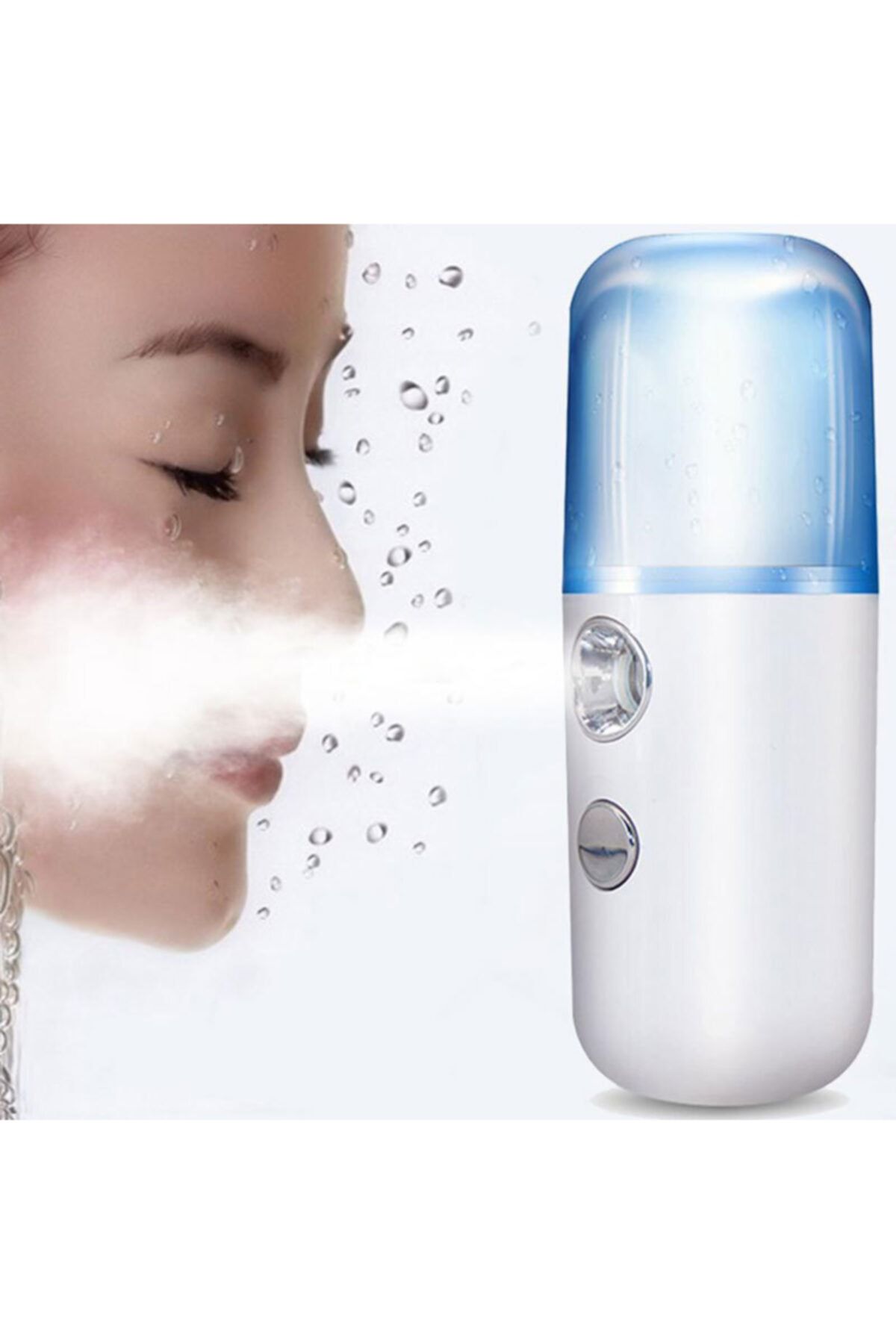 Genel Markalar Mini Taşınabilir Şarjlı Yüz Cilt Buhar Banyosu Dezenfektan Sprey Su Püskürtücü Şişesi Makinası