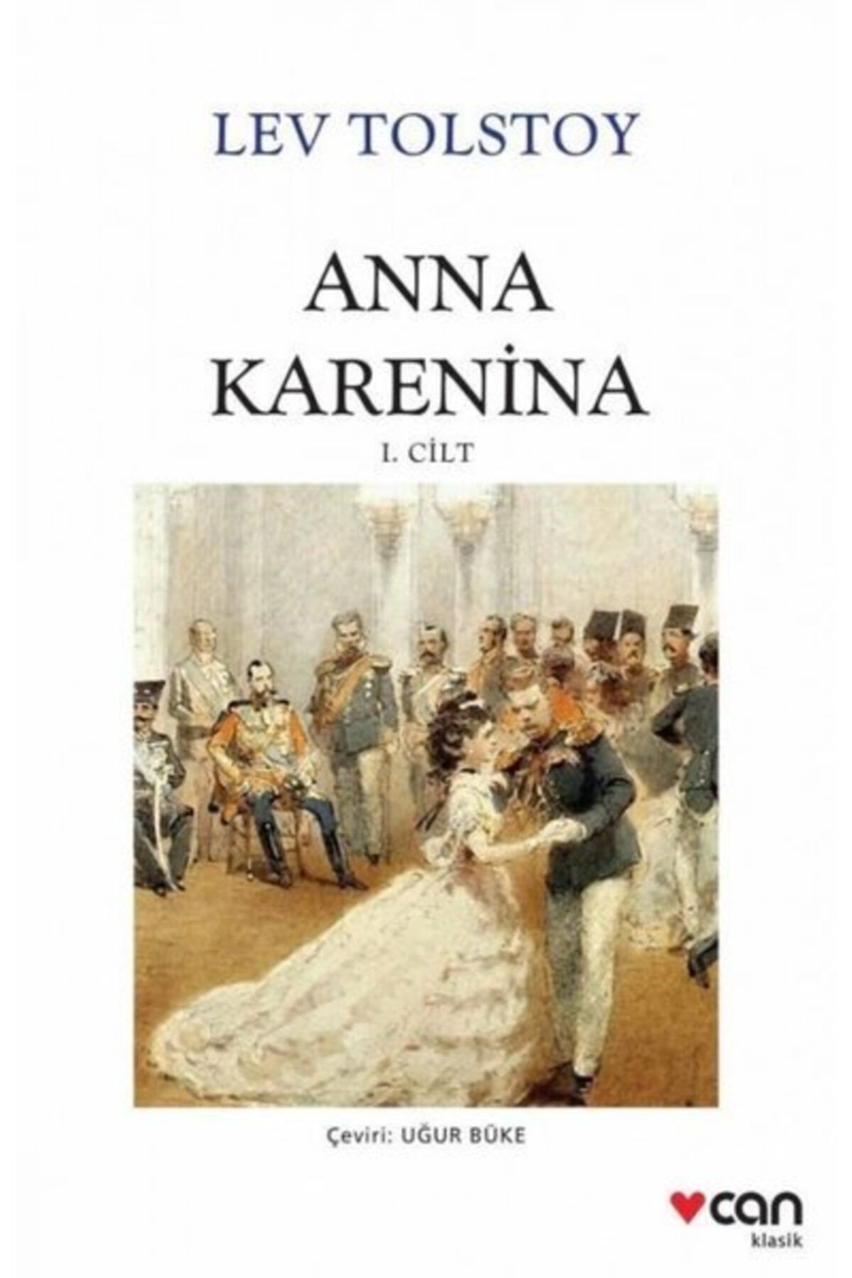 Can Yayınları Anna Karenina - 1. Ve 2. Cilt - Tam Metin (YENİ BEYAZ KAPAK)
