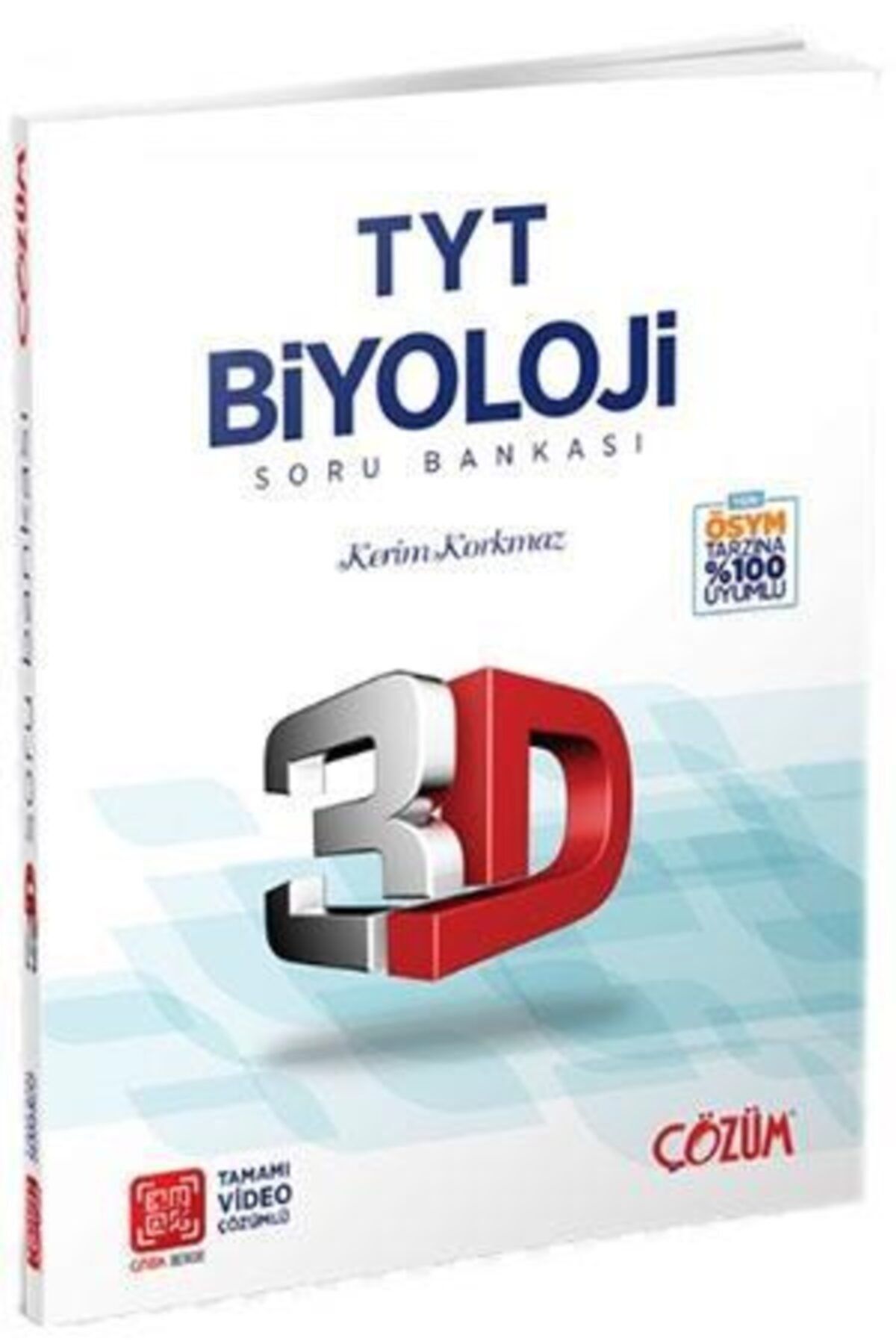 Çözüm Yayınları Tyt 3d Biyoloji Tamamı Video Çözümlü Soru Bankası 3d Yayınları