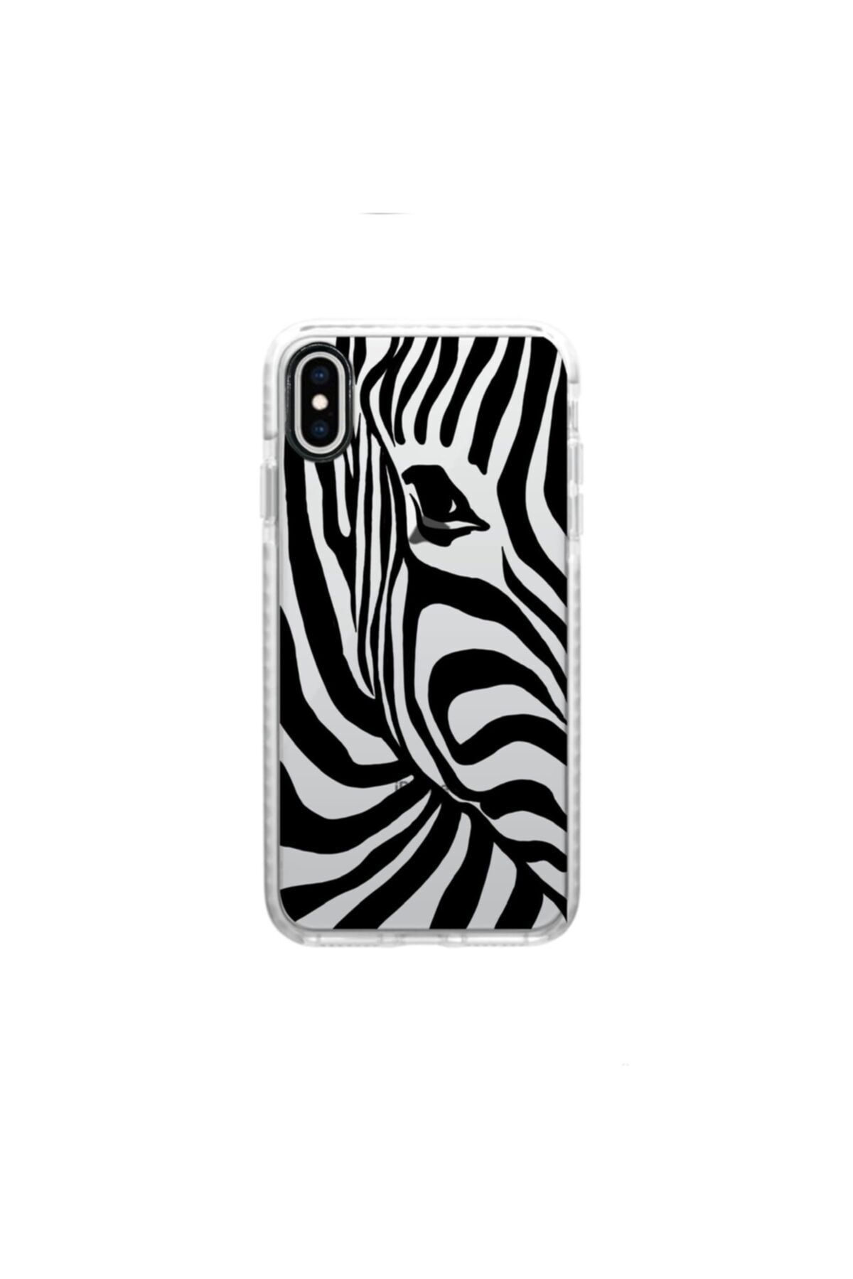 SUMTHINCS Zebra Procase Beyaz Iphone Xr Telefon Kılıfı
