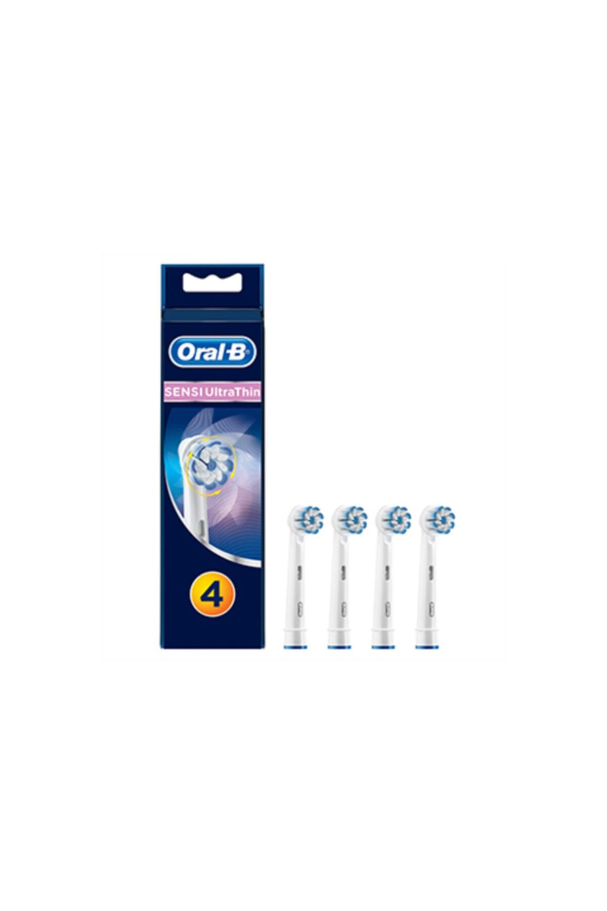 Oral-B Oral B Şarjlı Diş Fırçası Yedek Başlığı Sensitive Ultra Thin 4lü