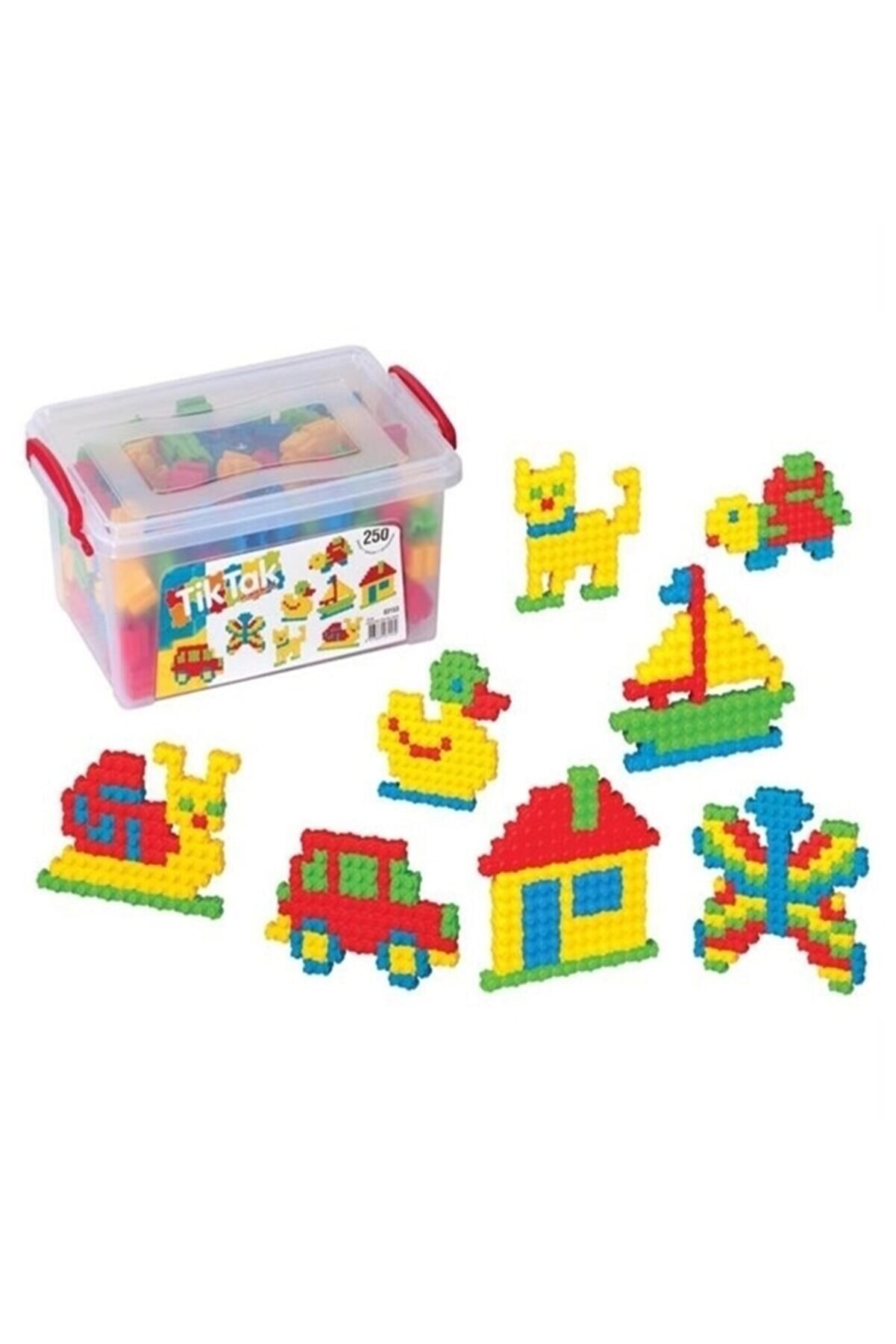 DEDE Tik Tak 250 Parça Eğitici Lego Bloklar 3153