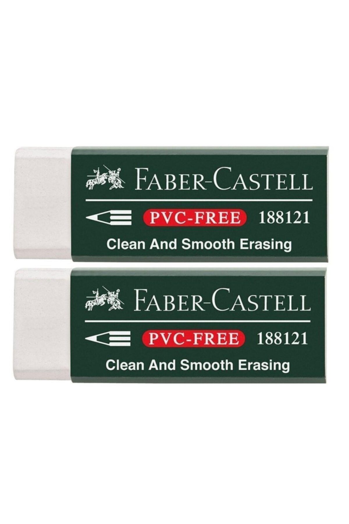 Faber Castell Faber-castell Pvc Free No:20 Büyük Boy Beyaz Silgi 2 Li