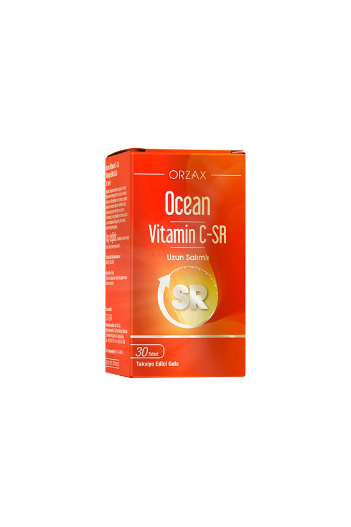 Ocean Vitamin C-sr 500 Mg 30 Tablet Uzun Salınımlı