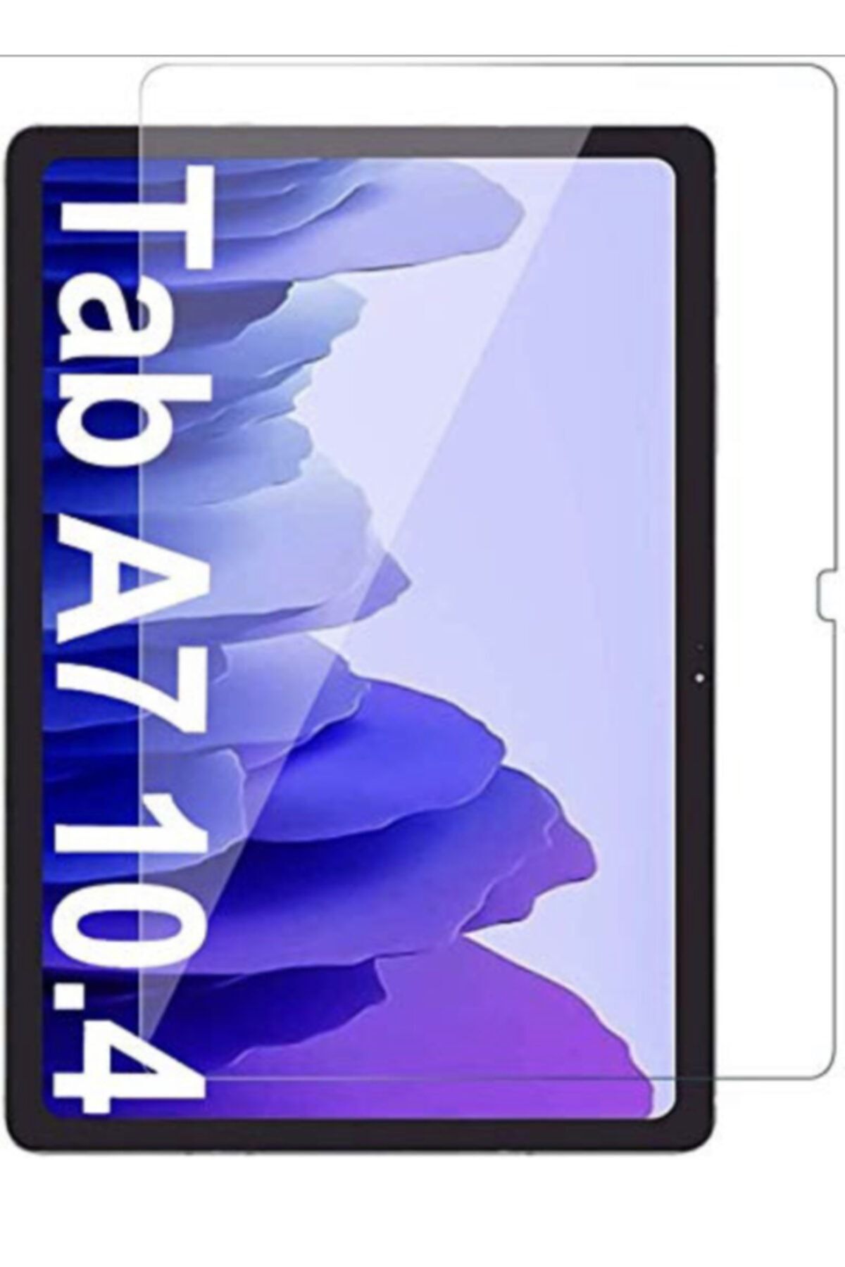 BizimGross Samsung Galaxy Tab A7 10.4 Sm-t500 (2020) Uyumlutemperli Kırılmaz Cam Ekran Koruyucu