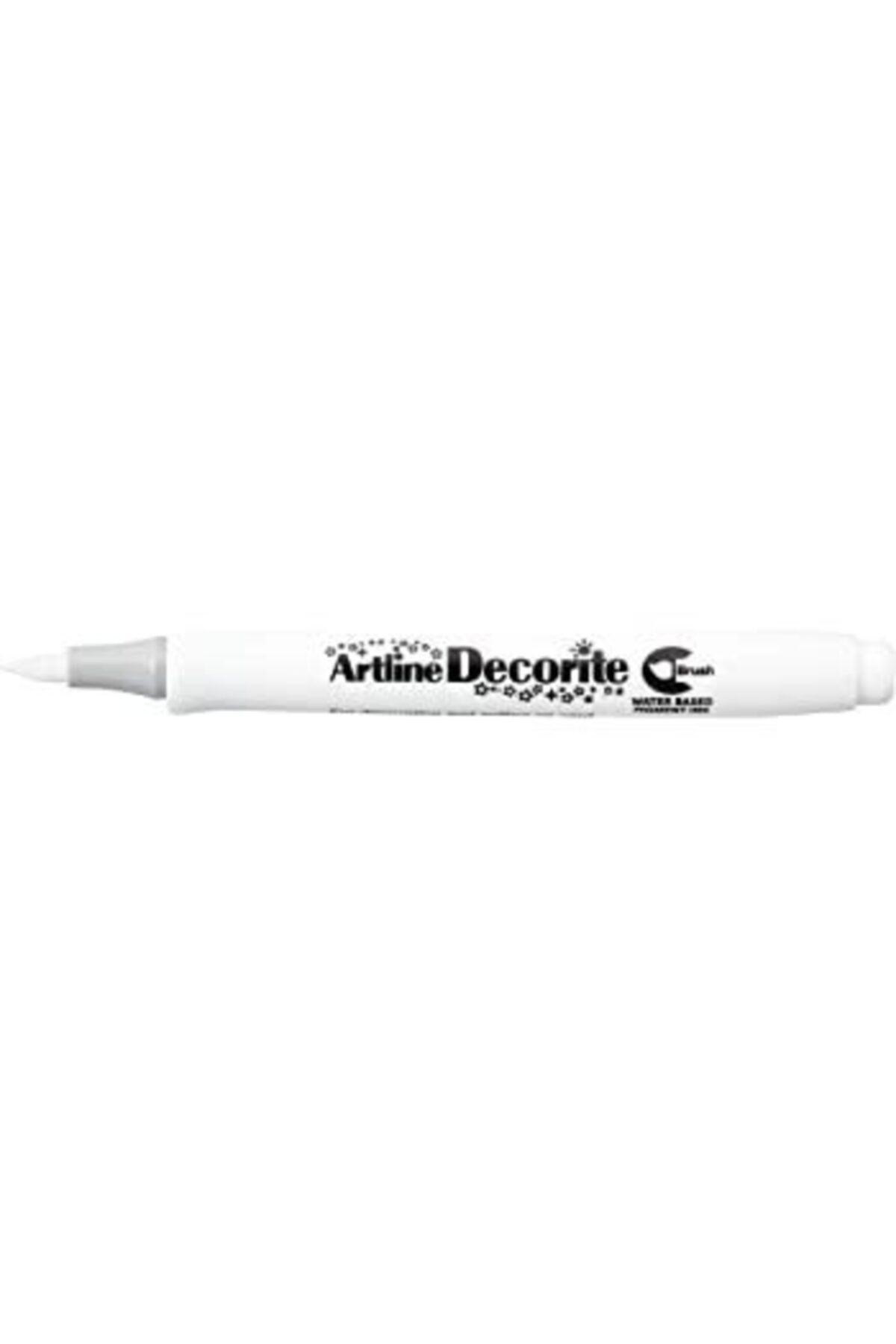 artline Decorite Brush Marker White