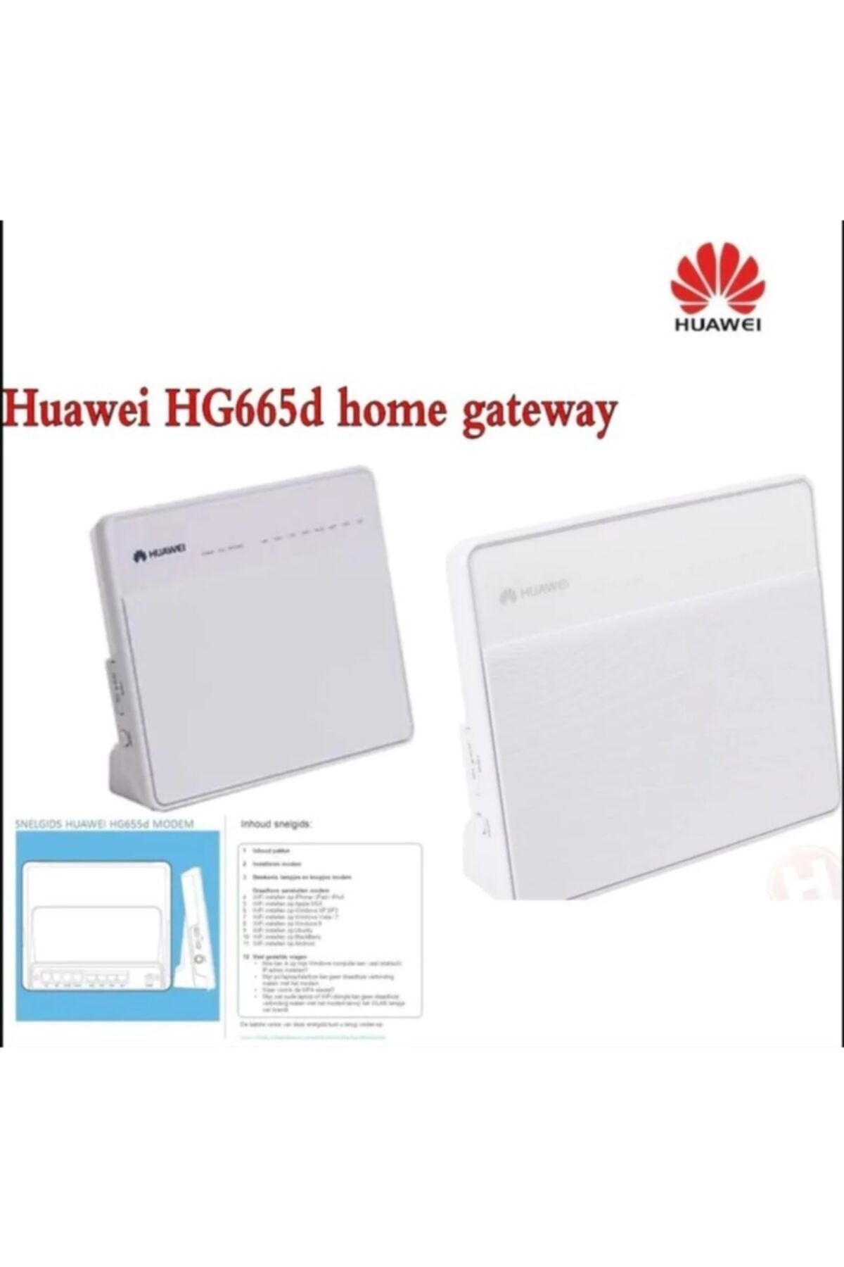 Huawei Hg655d Vdsl/adsl Modem Yüksek Hızdan Çalışır