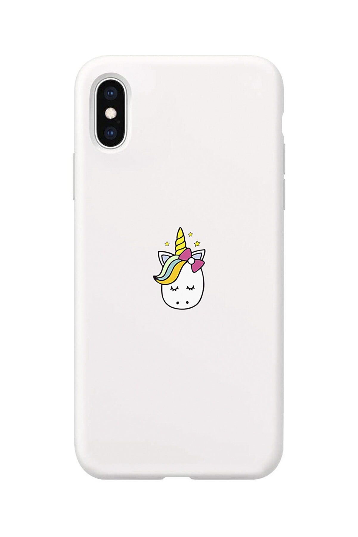 shoptocase Iphone X Beyaz Lansman Baby Unicorn Telefon Kılıfı
