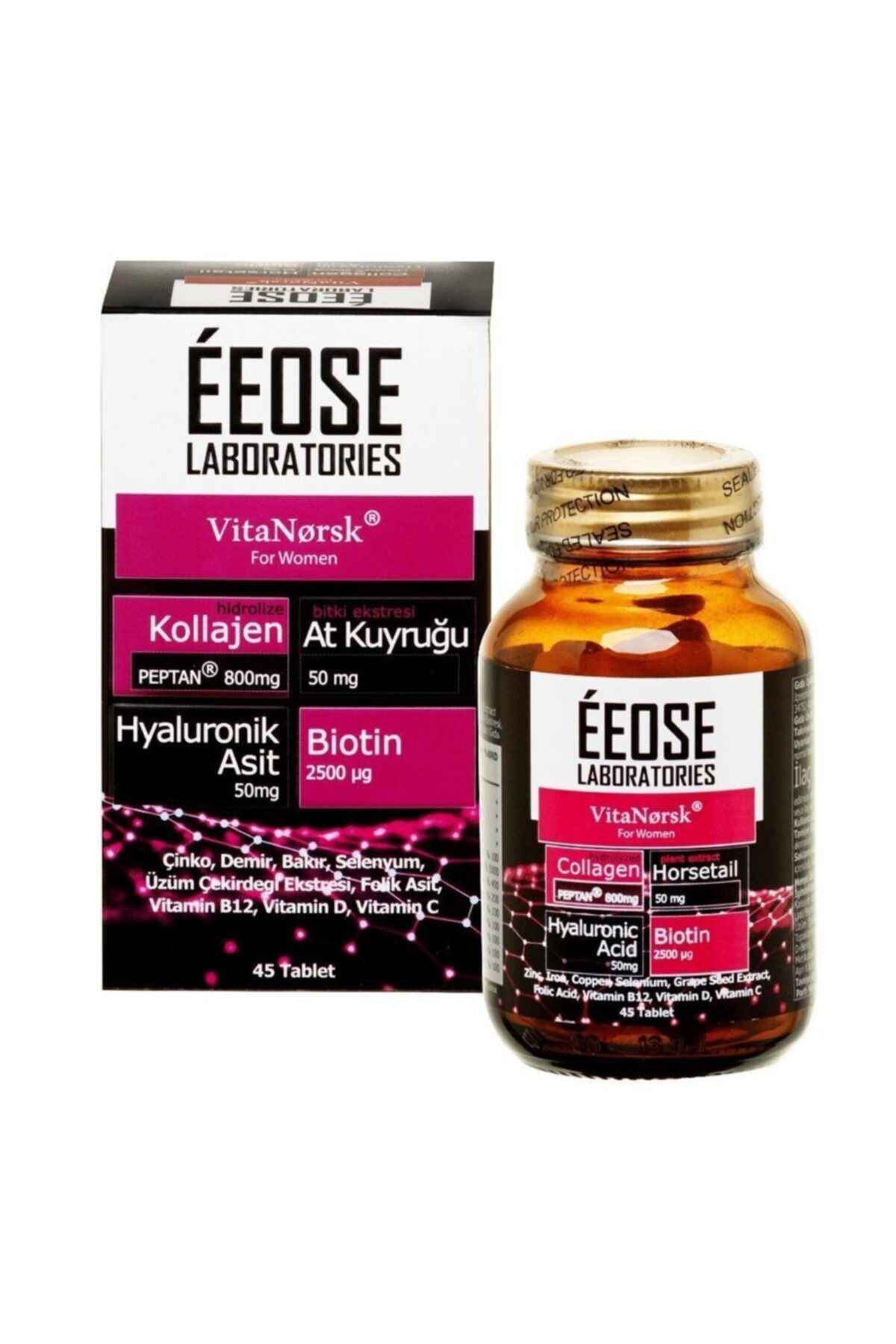 Eeose Collagen 45 Tablet (kadınlar Için)