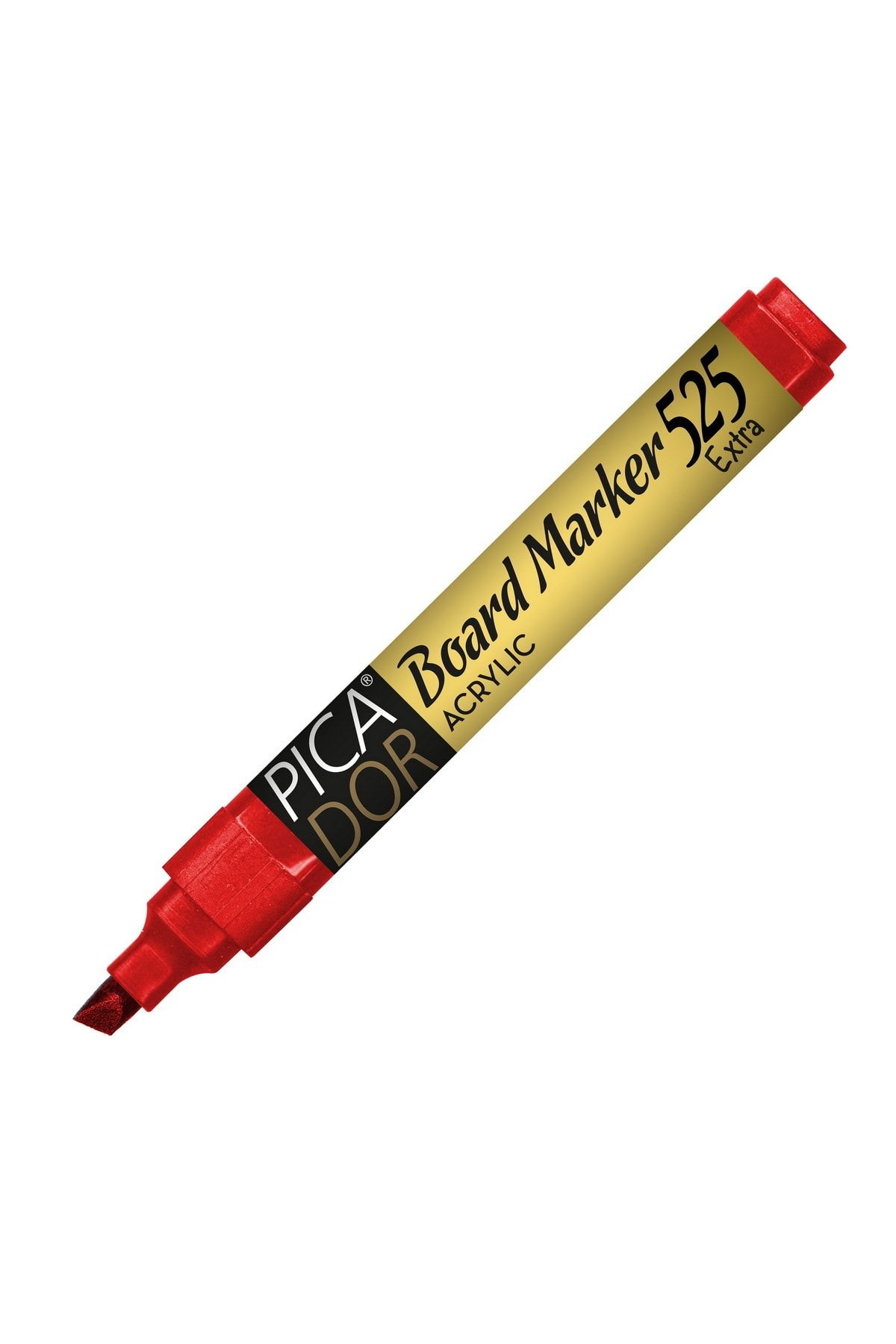 Picador 525 Kesik Uçlu Beyaz Tahta Kalemi Kırmızı