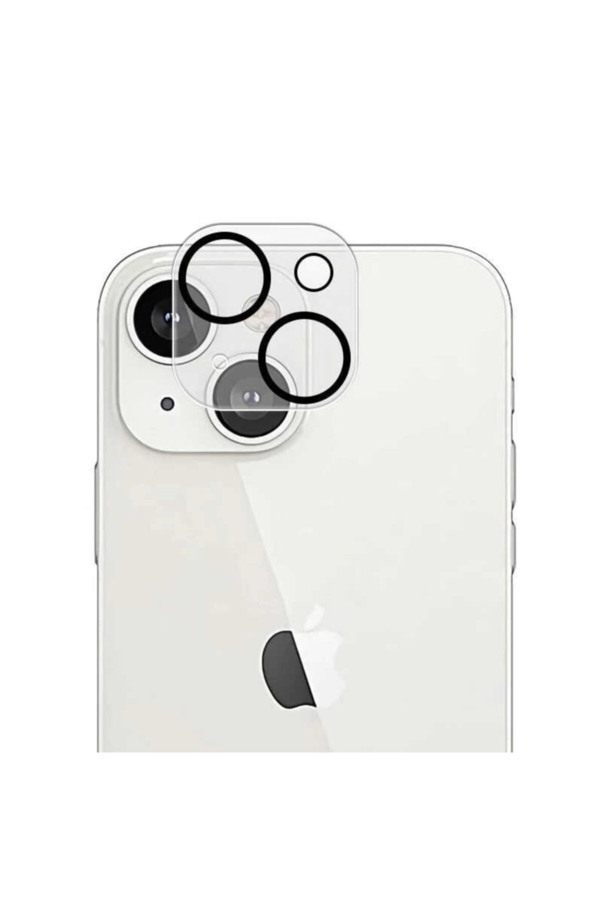 Gpack Apple Iphone 13 Mini Kamera Lens Koruyucu Cam Full Şeffaf