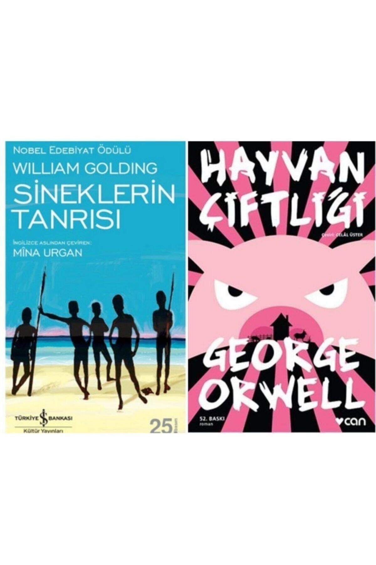 Türkiye İş Bankası Kültür Yayınları Sineklerin Tanrısı - Hayvan Çiftliği William Golding - George Orwell