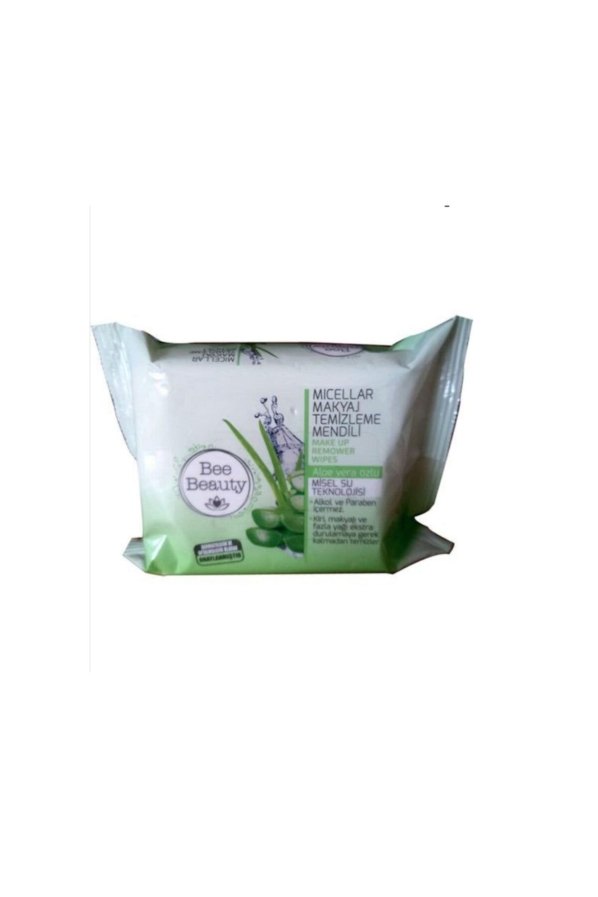 Bee Beauty Aloe Vera Özlü Micellair Makyaj Temizleme Mendili 25 Adet