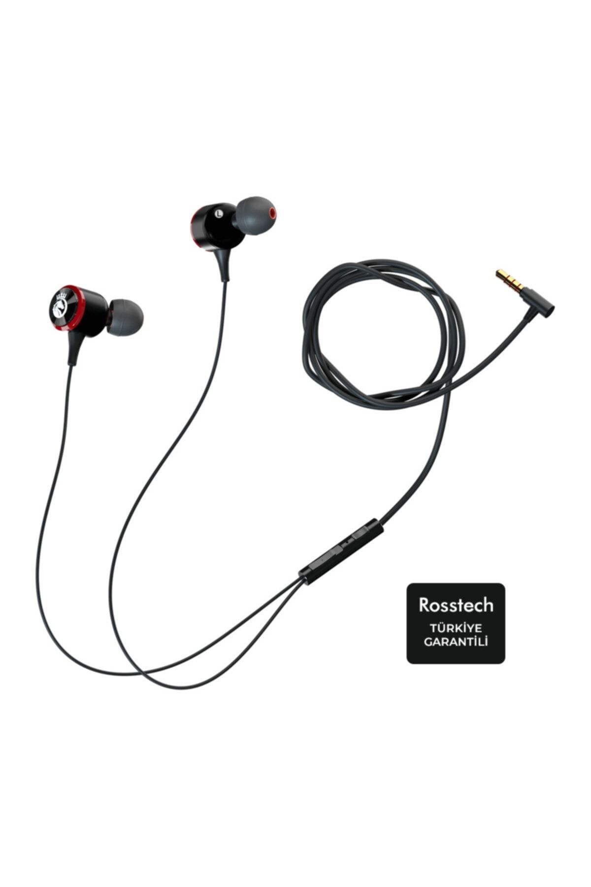 ROSSTECH Rs-70 Pro Metal Kablolu Kulak Içi Kulaklık Ve Özel Taşıma Çantası