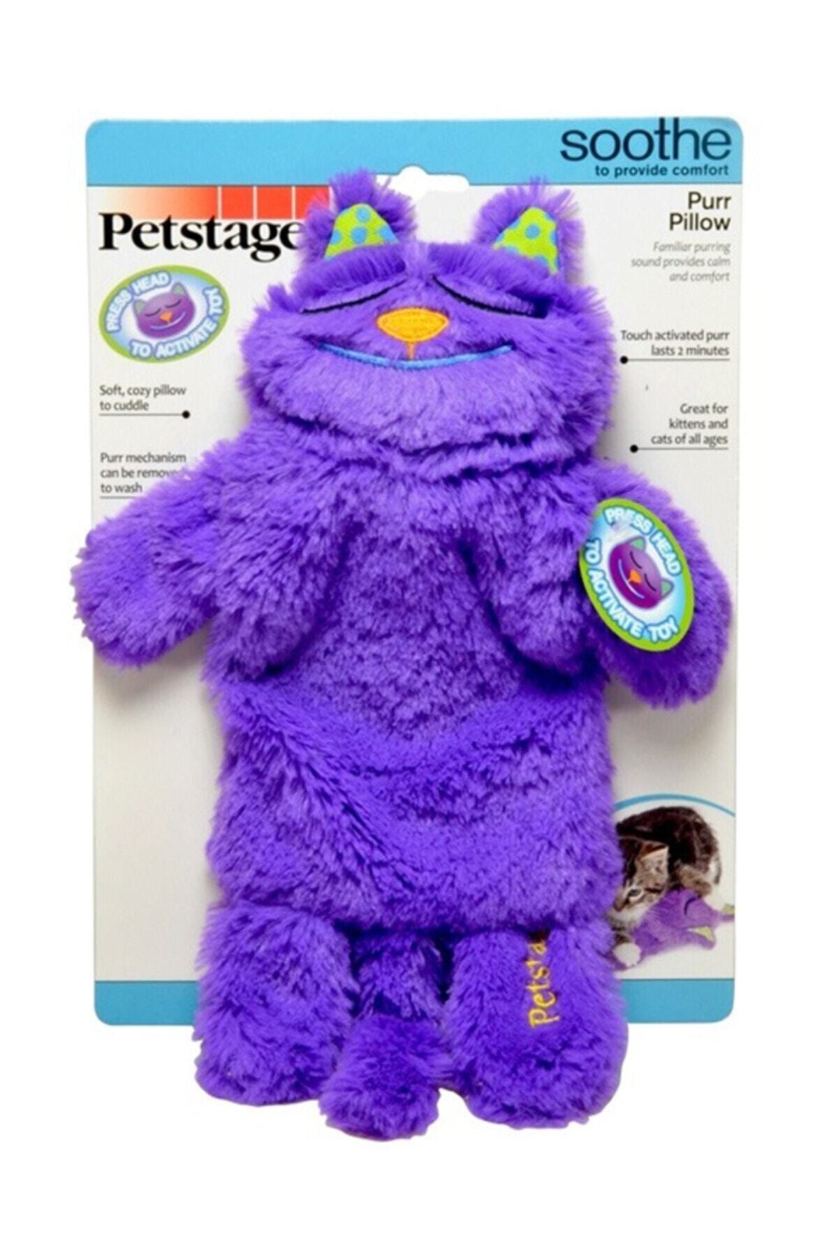 PetStages Hırıltı Sesli Peluş Kedi Oyuncağı 30 cm