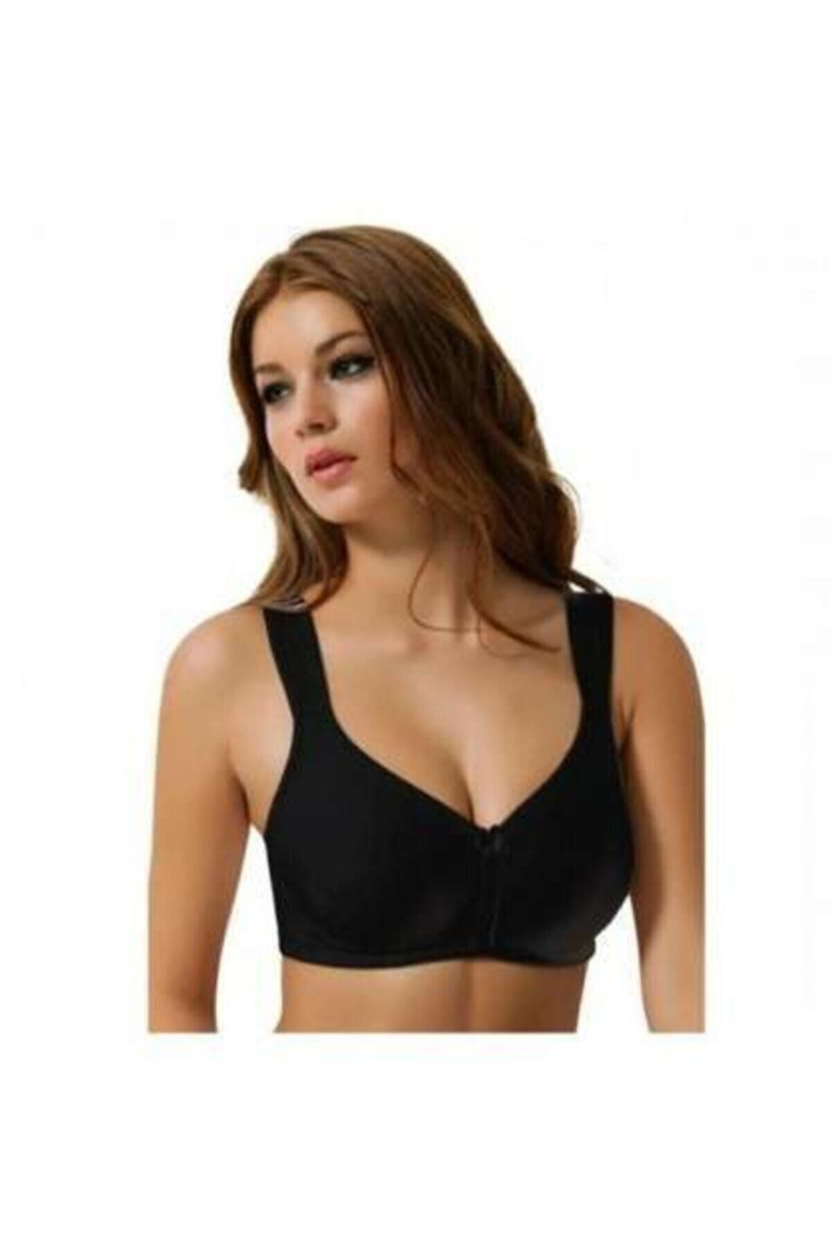 Yeni İnci G Cup Minimizer Sütyen 90c Siyah Yeni Sezon