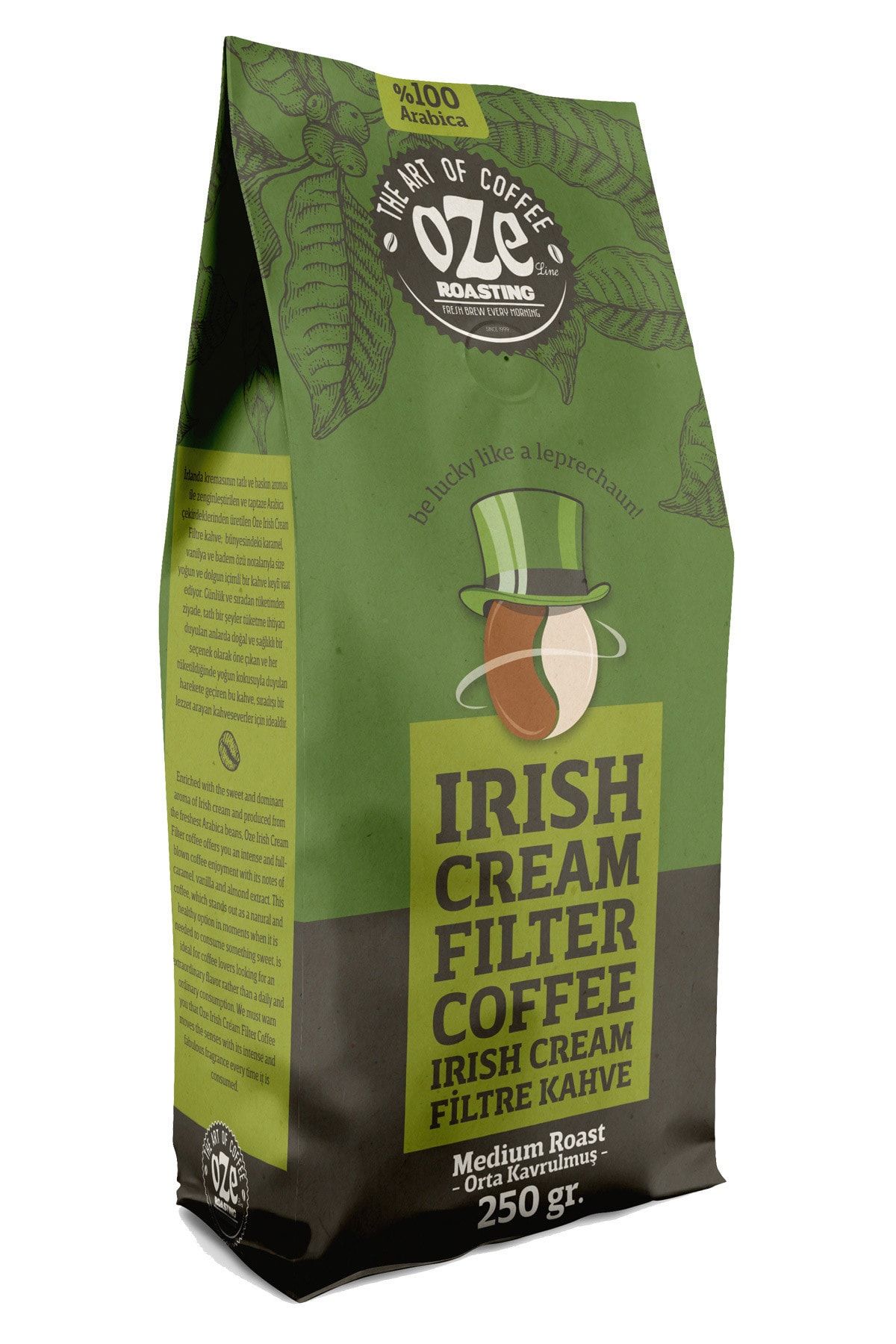Oze Irish Cream Aromalı Filtre Kahve 250g