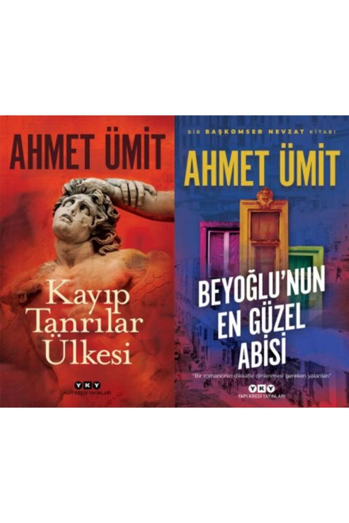 Yapı Kredi Yayınları Ahmet Ümit Kayıp Tanrılar Ülkesi Ve Beyoğlu’nun En Güzel Abisi Set