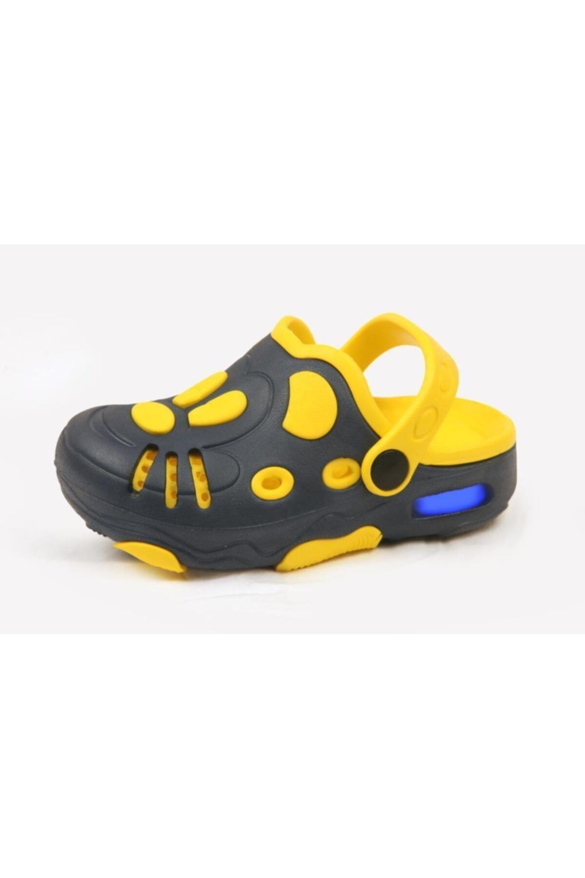 Gigi Erkek Çocuk Işıklı Sarı/lacivert Terlik Sandalet