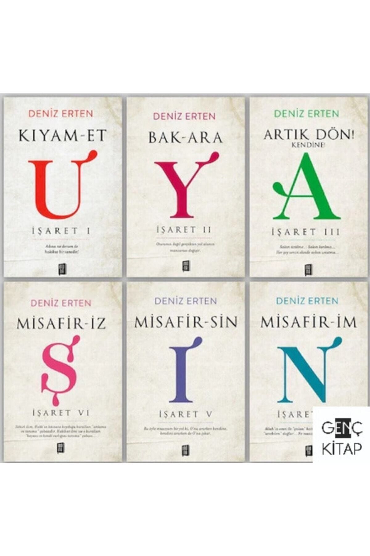 Mona Kitap Uyanış 6 Kitap Set Deniz Erten Kıyamet Bakara Artık Dön Kendine Misafirim Misafirsin Misafiriz