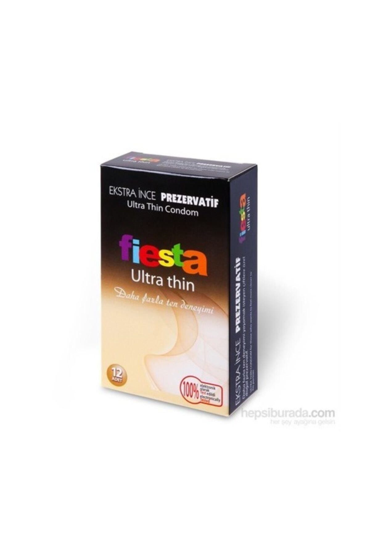 Fiesta Ultra Thin Süper Ince 12 Li Prezervatif C-1590
