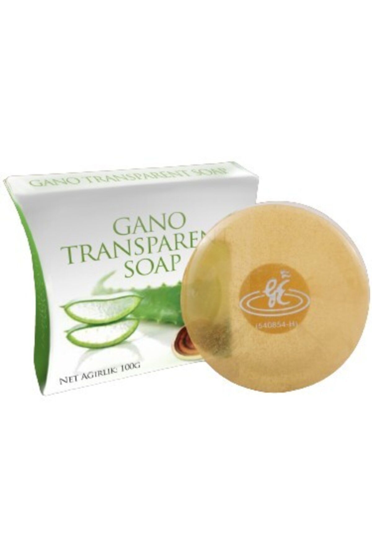 Gano Transparent Soap Derma Mantarlı Şeffaf Sabun 100 gr