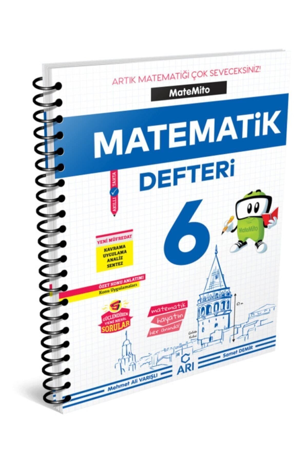 Arı Yayıncılık 6.sınıf Akıllı Matematik Defteri Matemito