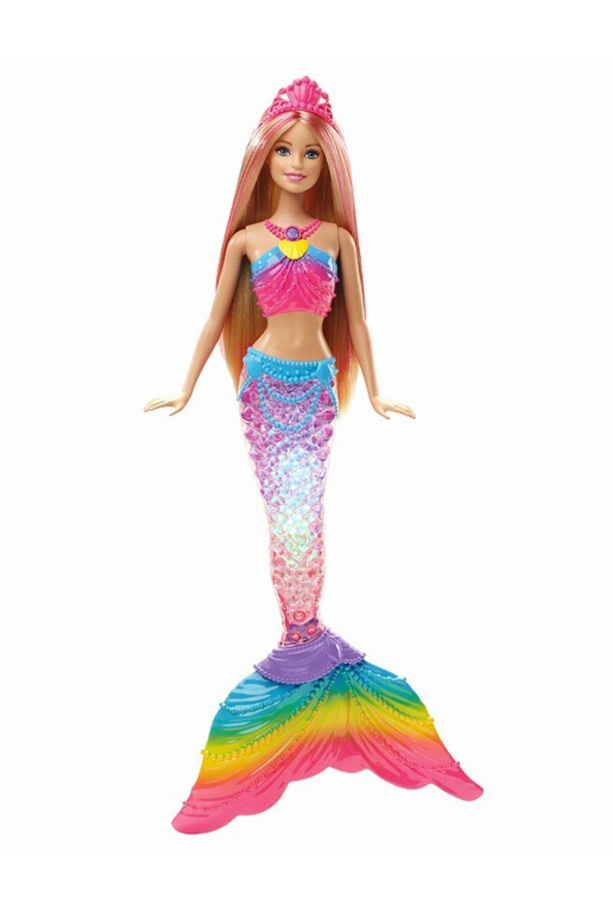 Barbie Mattel Barbie Işıltılı Gökkuşağı Deniz Kızı Bebek