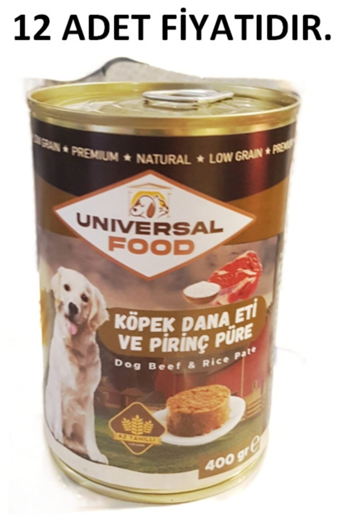 Universal Unıversal Food Köpek Dana Etli Pate