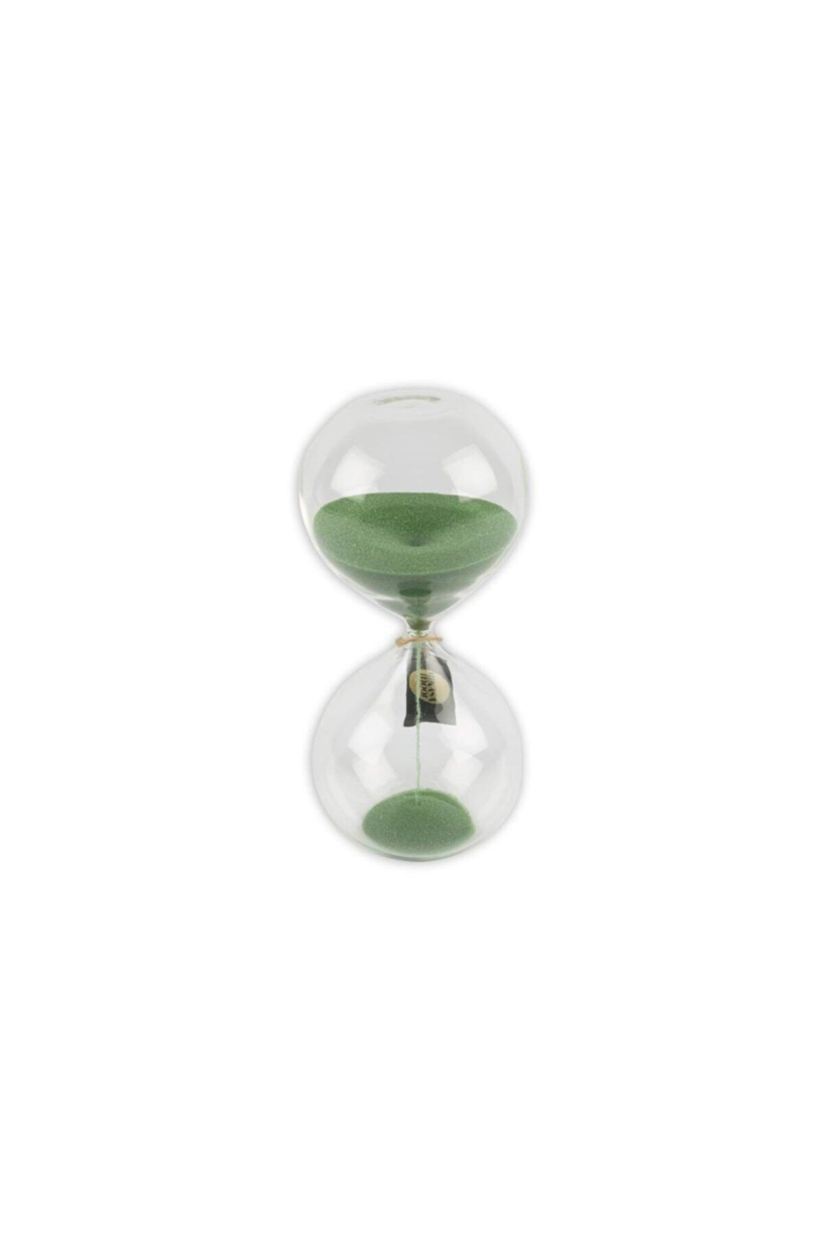 Genel Markalar Yeşil Cam Kum Saati 12x26cm P310.315290