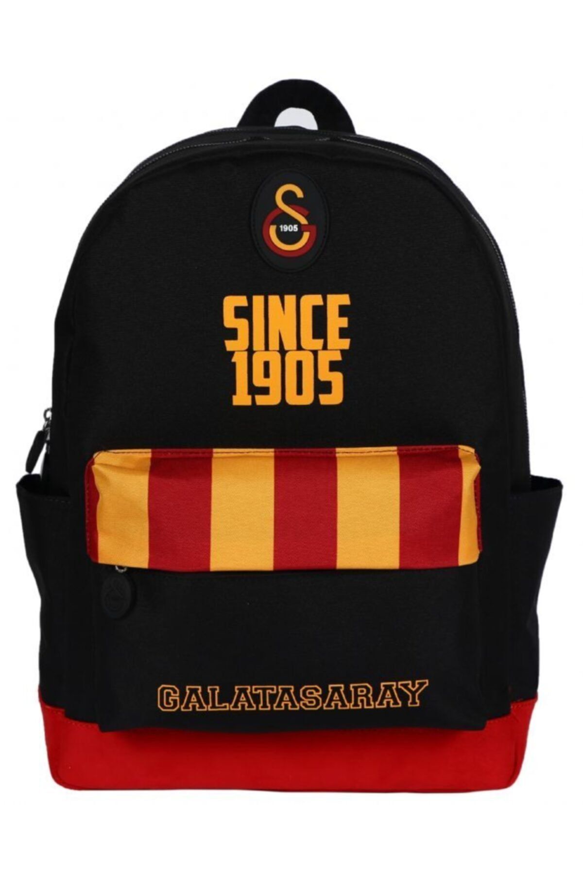 Galatasaray Since 1905 Dip Kırmızı Süet Siyah Okul Çantası
