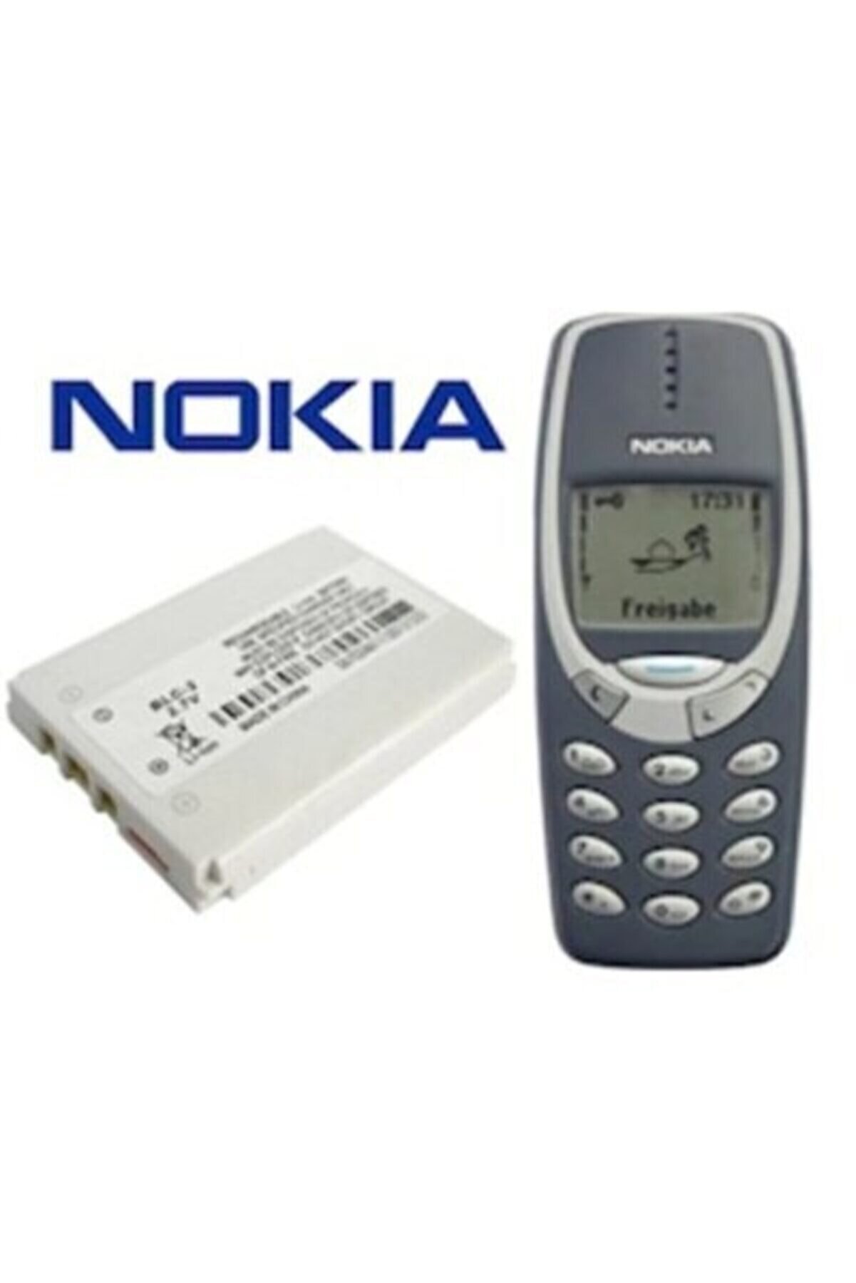WOODCASTLE ELEKTRONİK Nokia 3310 Batarya Pil 3315 3410 3510 Batarya Pil 1300 Mah