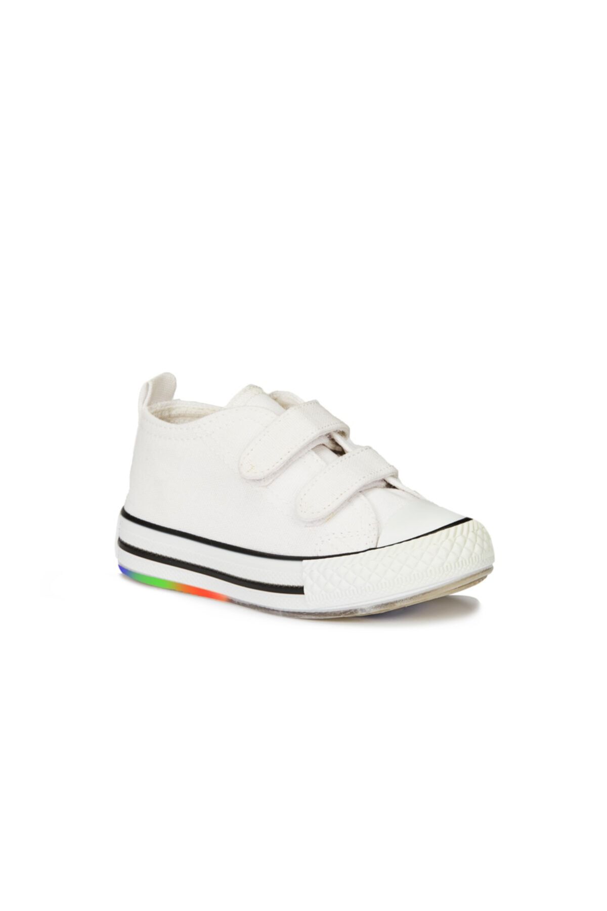 Vicco Unisex Çocuk Beyaz Işıklı Converse Spor Ayakkabı