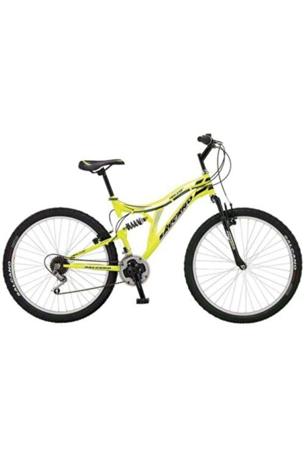 Salcano Hector 26 V 26 Jant Bisiklet-sarı Gri Siyah