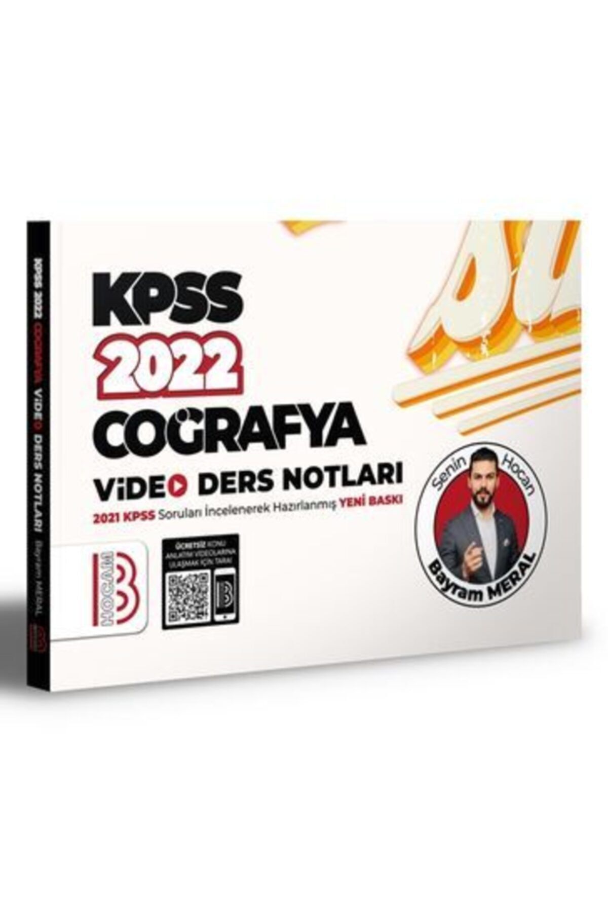 Benim Hocam Yayınları Benim Hocam 2022 Kpss Coğrafya Video Ders Notları - Bayram Meral