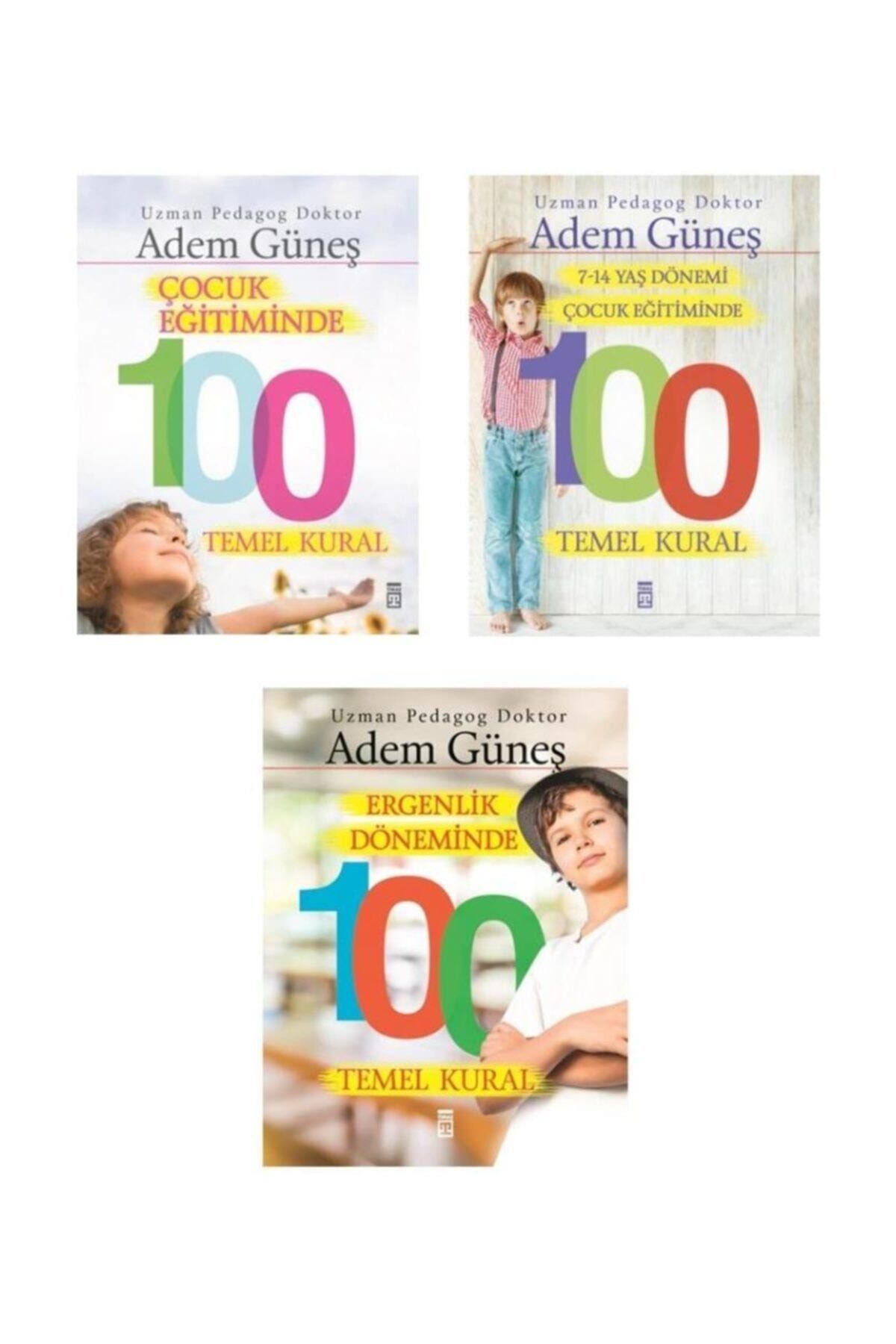 Timaş Yayınları Çocuk Eğitiminde 100 Temel Kural 3 Kitap Set - Adem Güneş -