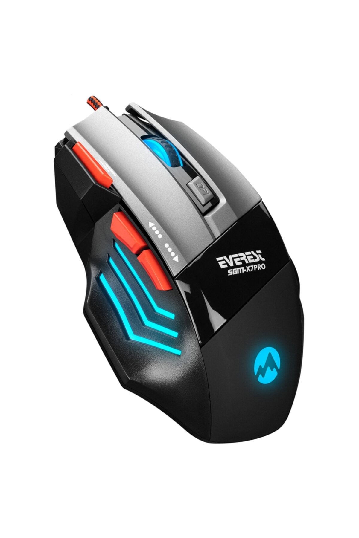 Everest Sgm-x7 Pro 7200dpi Gaming Oyuncu Mouse + Mouse Pad Hediyeli