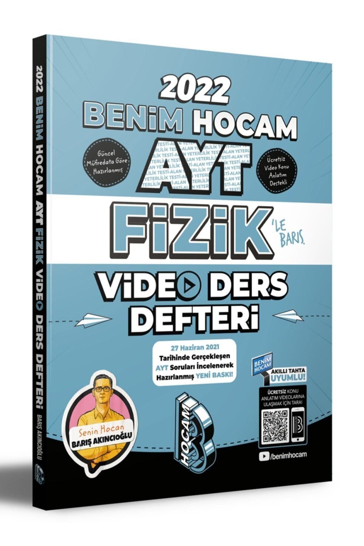 Benim Hocam Yayınları Ayt Fizik Video Ders Defteri