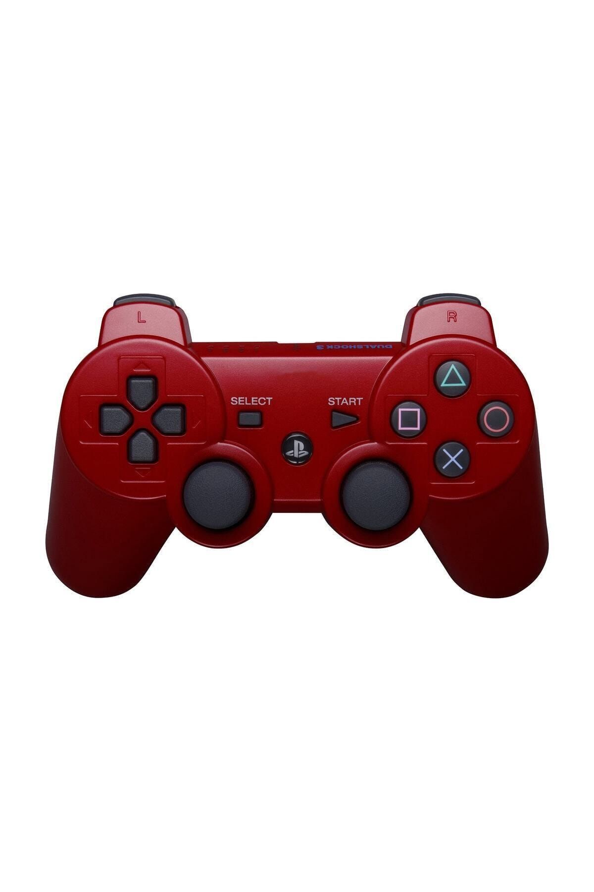 OEM Playstation 3 Kablosuz Wireless Oyun Kolu - Kırmızı