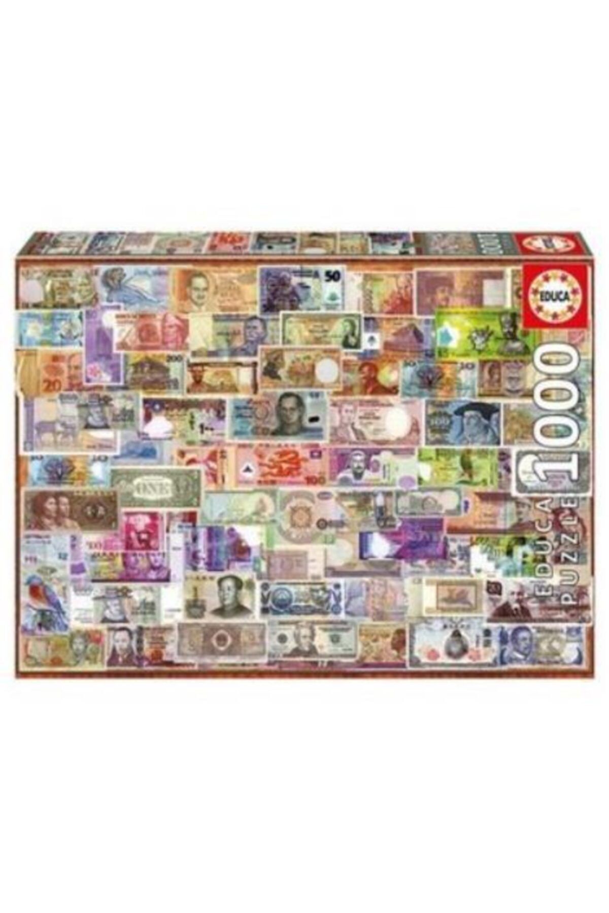EDUCA Puzzle 1000 Parça Dünya Banknotlar 17659