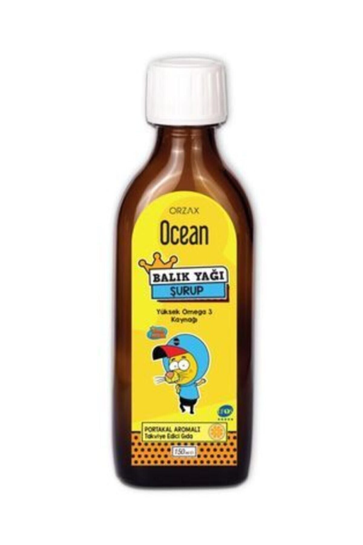 Ocean Ocean Portakal Aromalı Balık Yağı Şurubu 150 ml